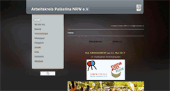 Desktop Screenshot of ak-palaestina.de